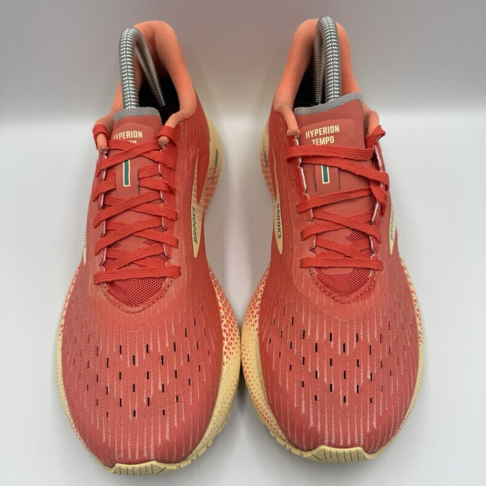 Brooks Hyperion Orange Yellow Running Shoes Sneakers Womens Size 9.5 1203281B876 - Picture 6 of 10